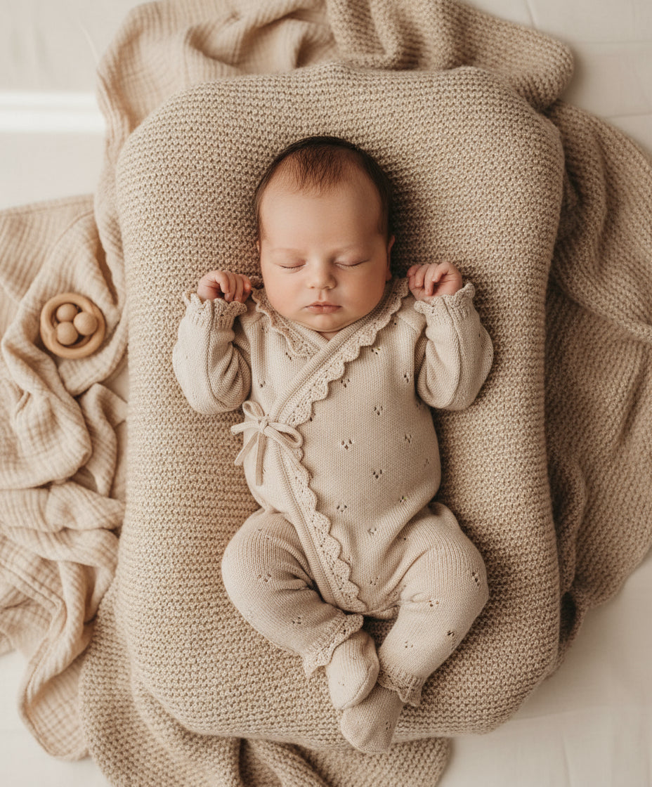 petit pointelle soft sand