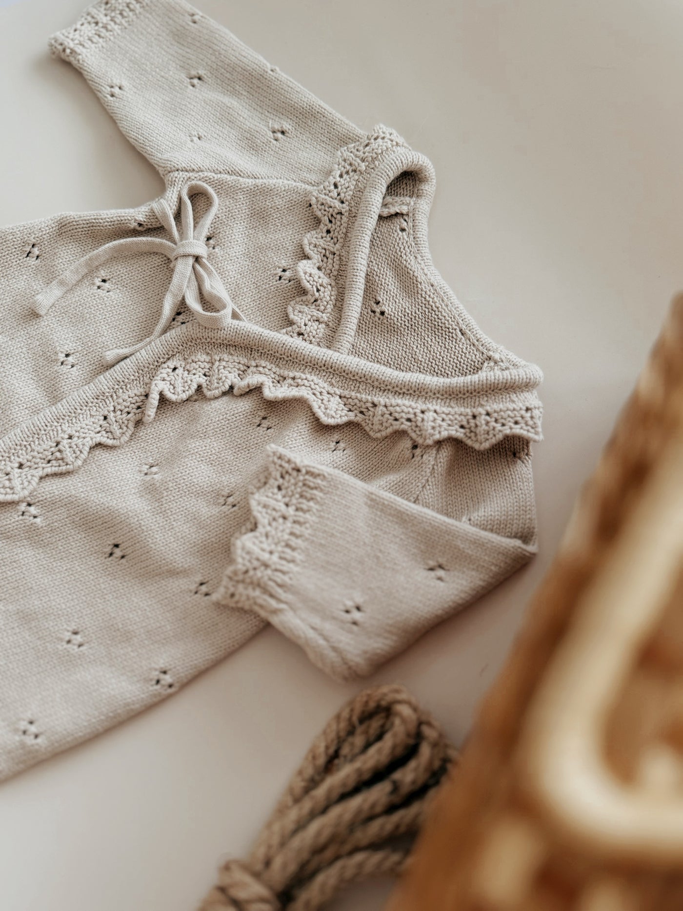 petit pointelle soft sand
